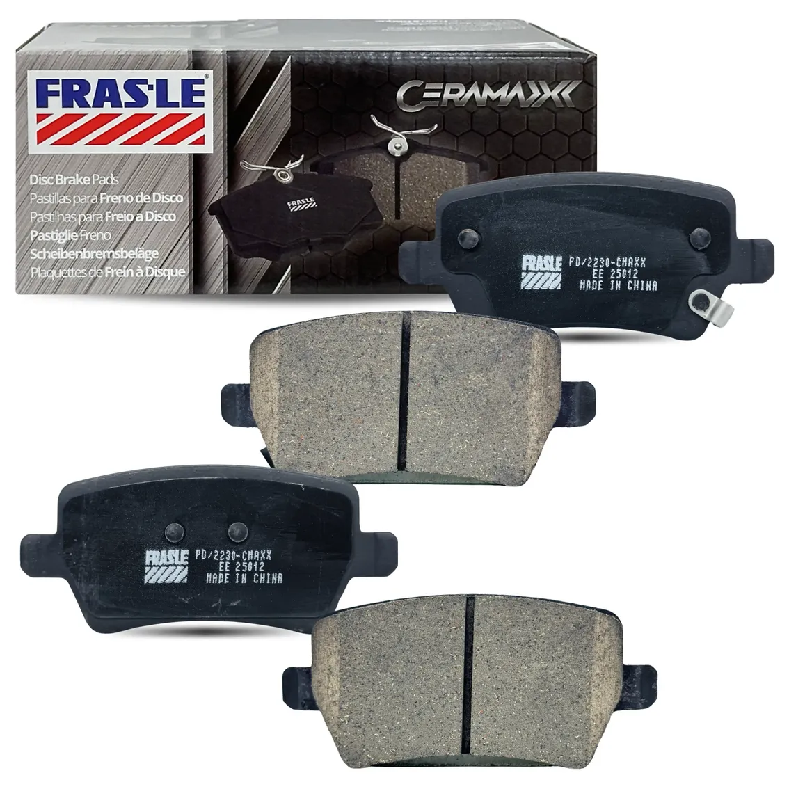 Pastilha de Freio Traseira Cerâmica - Fras-le - PD/2230-CMAXX - (1)