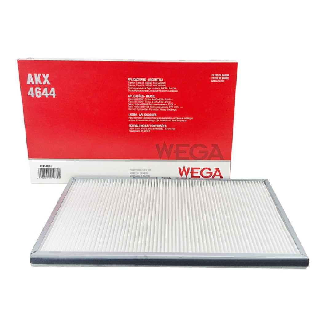 Filtro de Cabine sem Carvão - WEGA - AKX-4644 - (1)