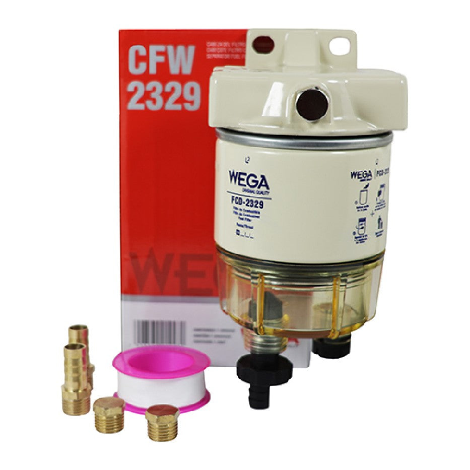 Cabeçote Filtro do Combustível Separador - WEGA - CFW-2329 - (1)