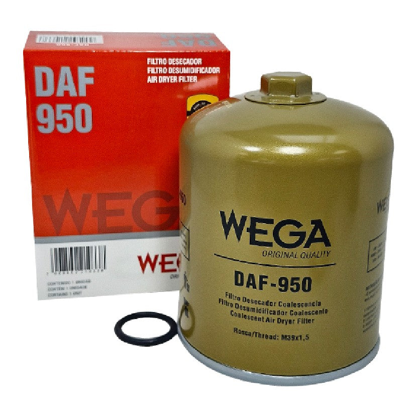 Filtro Desumidificador do Sistema Freio - WEGA - DAF-950 - (1)