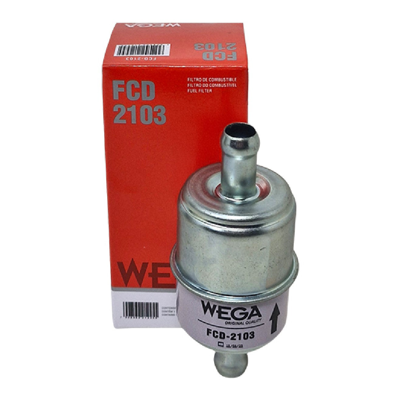 Filtro do Combustível Diesel Blindado - WEGA - FCD-2103 - (1)