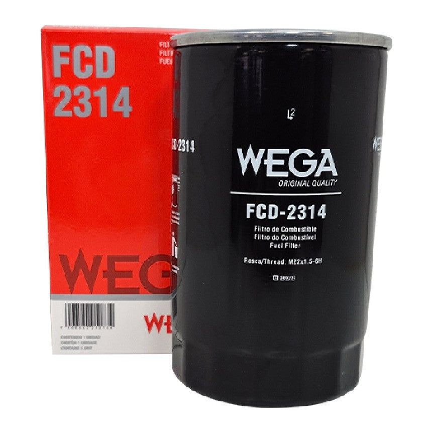 Filtro do Combustível Diesel Blindado - WEGA - FCD-2314 - (1)