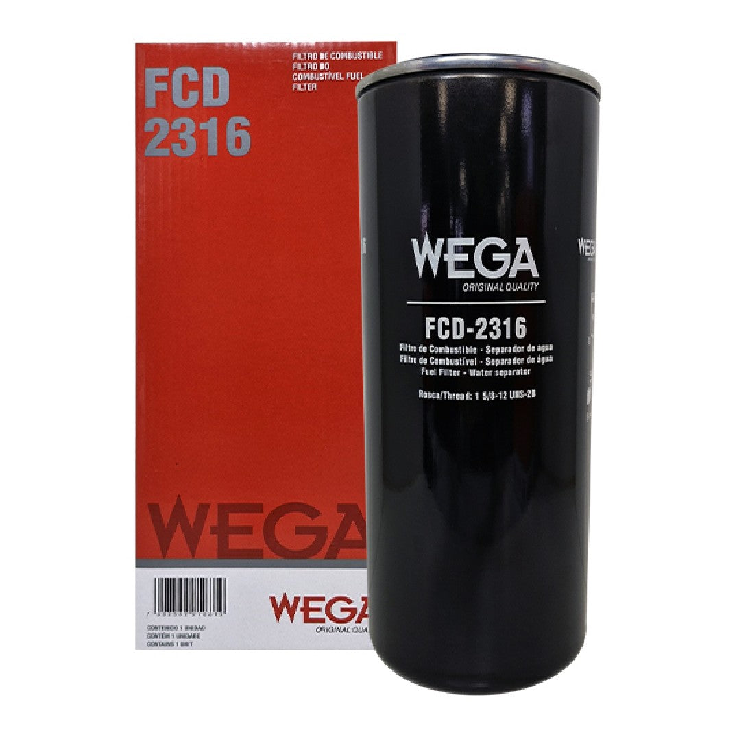 Filtro do Combustível Diesel Blindado - WEGA - FCD-2316 - (1)