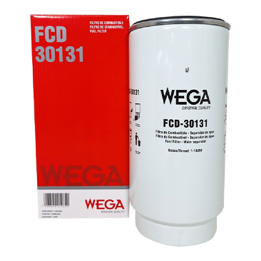 Filtro do Combustível Diesel Separador sem Copo - WEGA - FCD-30131 - (1)