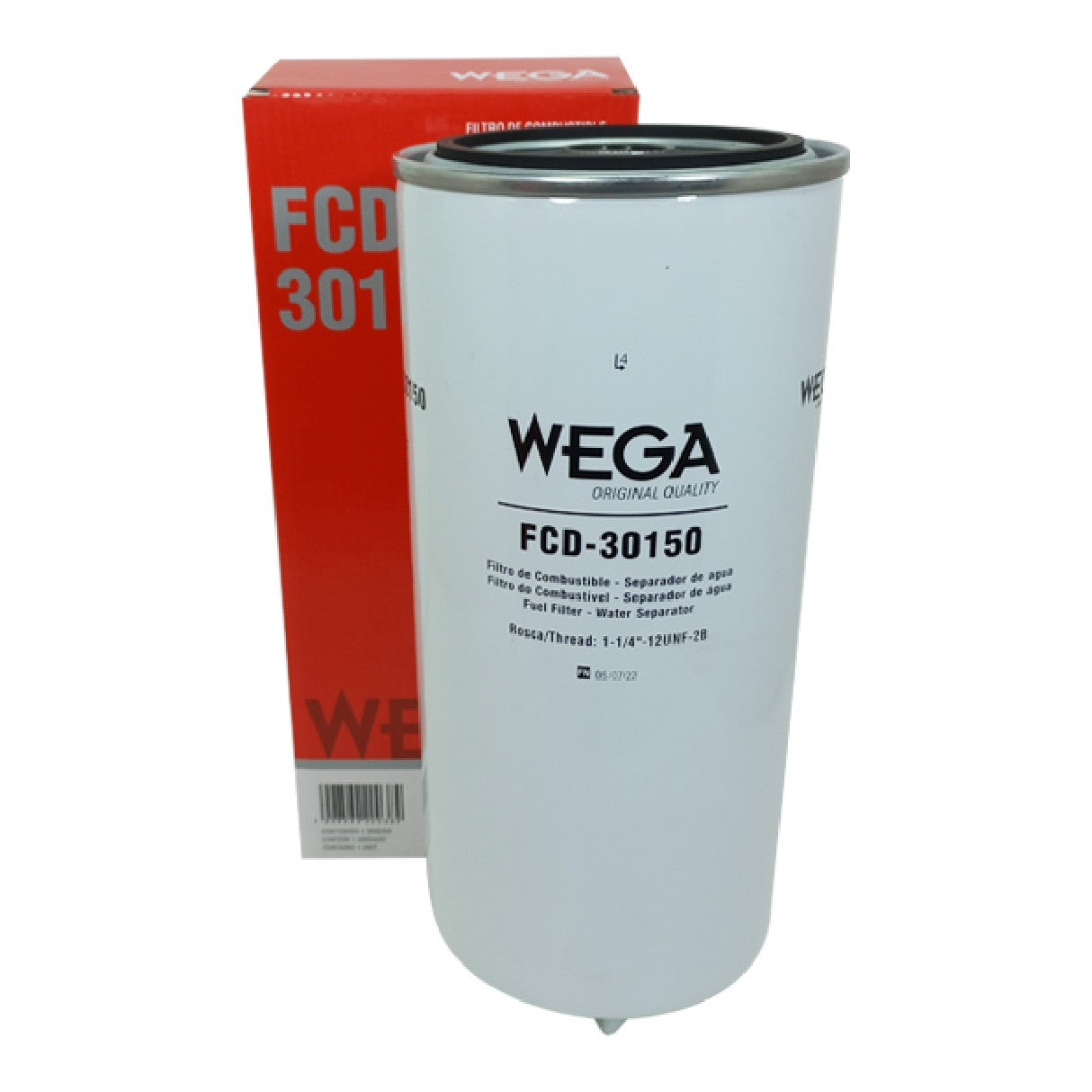 Filtro do Combustível Diesel Blindado - WEGA - FCD-3015 - (2)