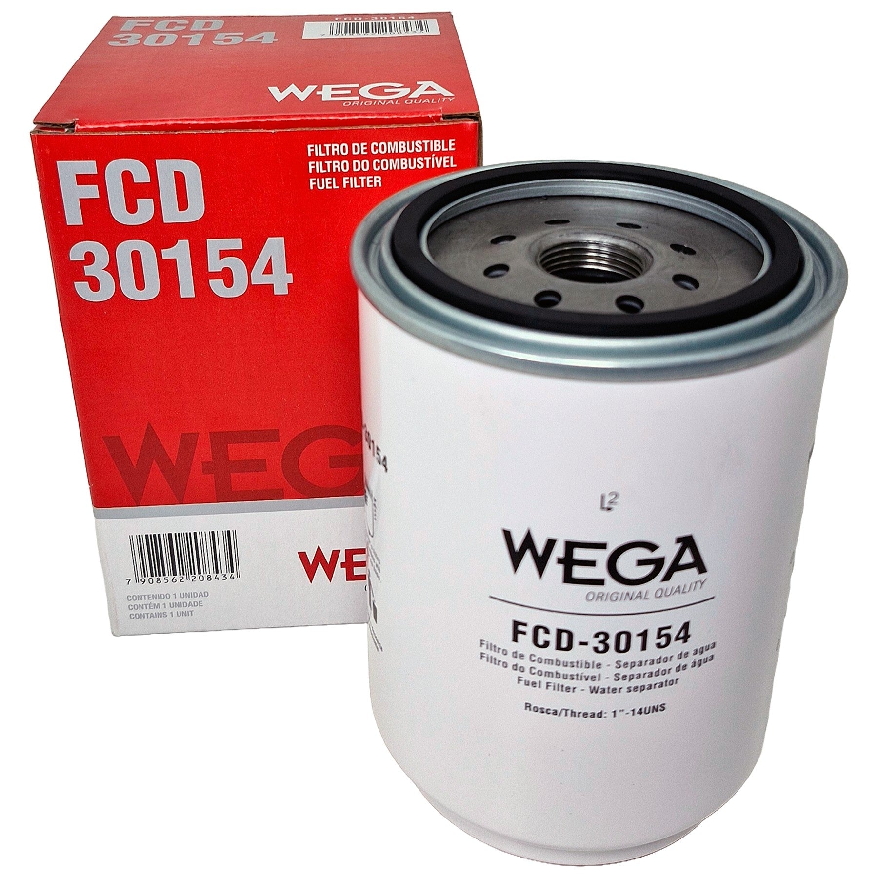 Filtro do Combustível Diesel Blindado - WEGA - FCD-3015 - (14)