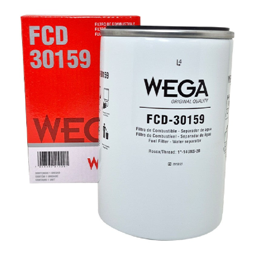 Filtro do Combustível Diesel Blindado - WEGA - FCD-3015 - (26)