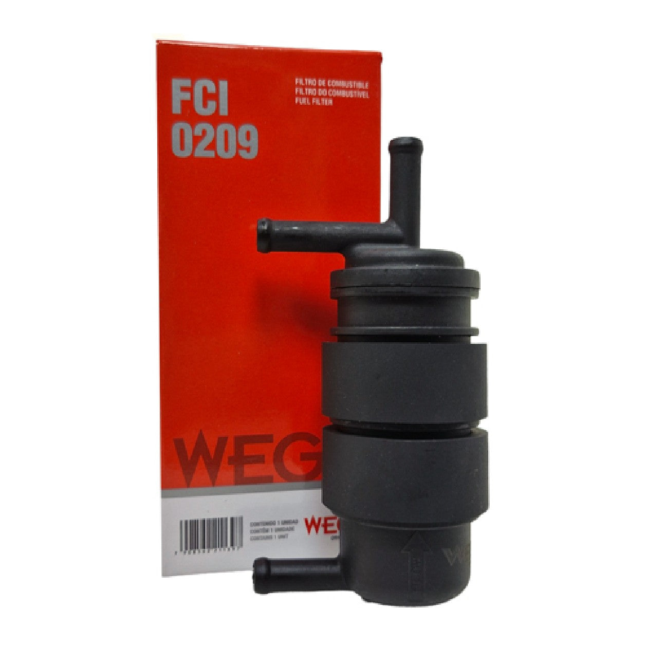Filtro do Combustível Injeção Eletrônica - WEGA - FCI-0209 - (1)