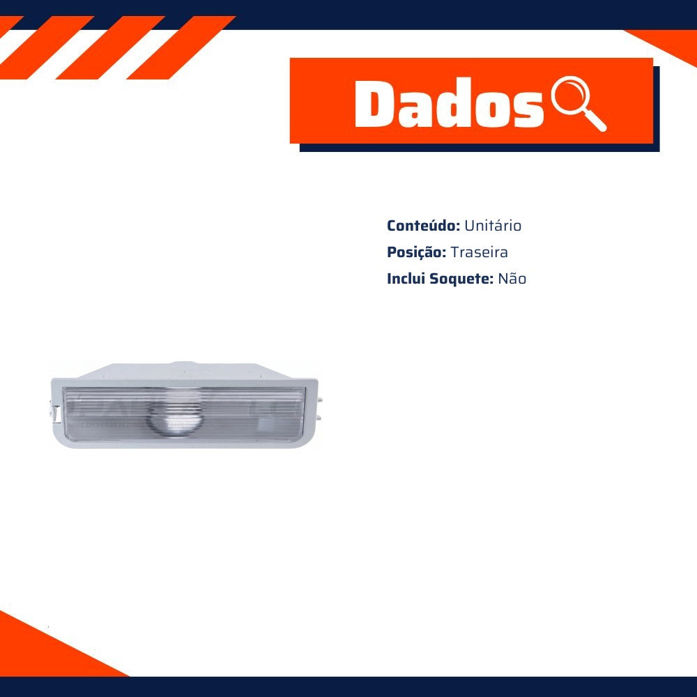Lanterna Placa sem Soquete para Gol - DPaula - DP3.382 - (3)