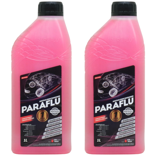 Aditivo 2L Concentrado Radiador Rosa Paraflu Montadora Híbrido 10-3054 - (1)