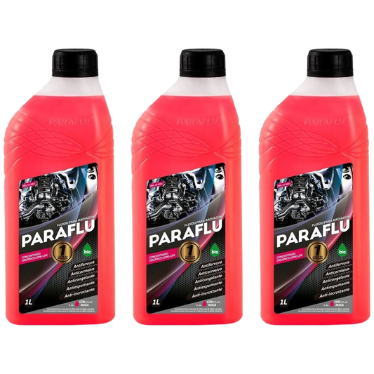 Aditivo 3L Concentrado Radiador Rosa Paraflu Bio Orgânico - (1)