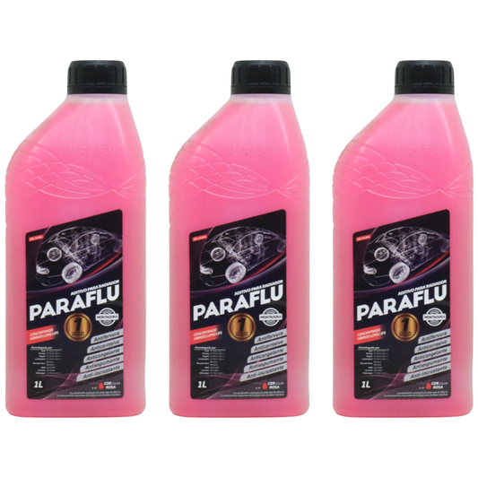Aditivo 3L Concentrado Radiador Rosa Paraflu Montadora Híbrido 10-3054 - (1)