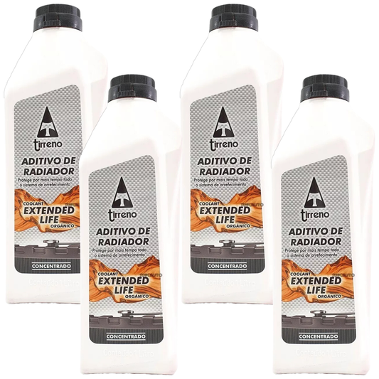 Aditivo 4L Concentrado Radiador Laranja Tirreno Orgânico Extended Life - (1)