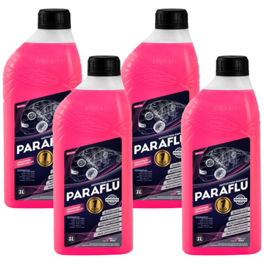 Aditivo 4L Concentrado Radiador Rosa Paraflu Montadora Híbrido 10-3056 - (1)