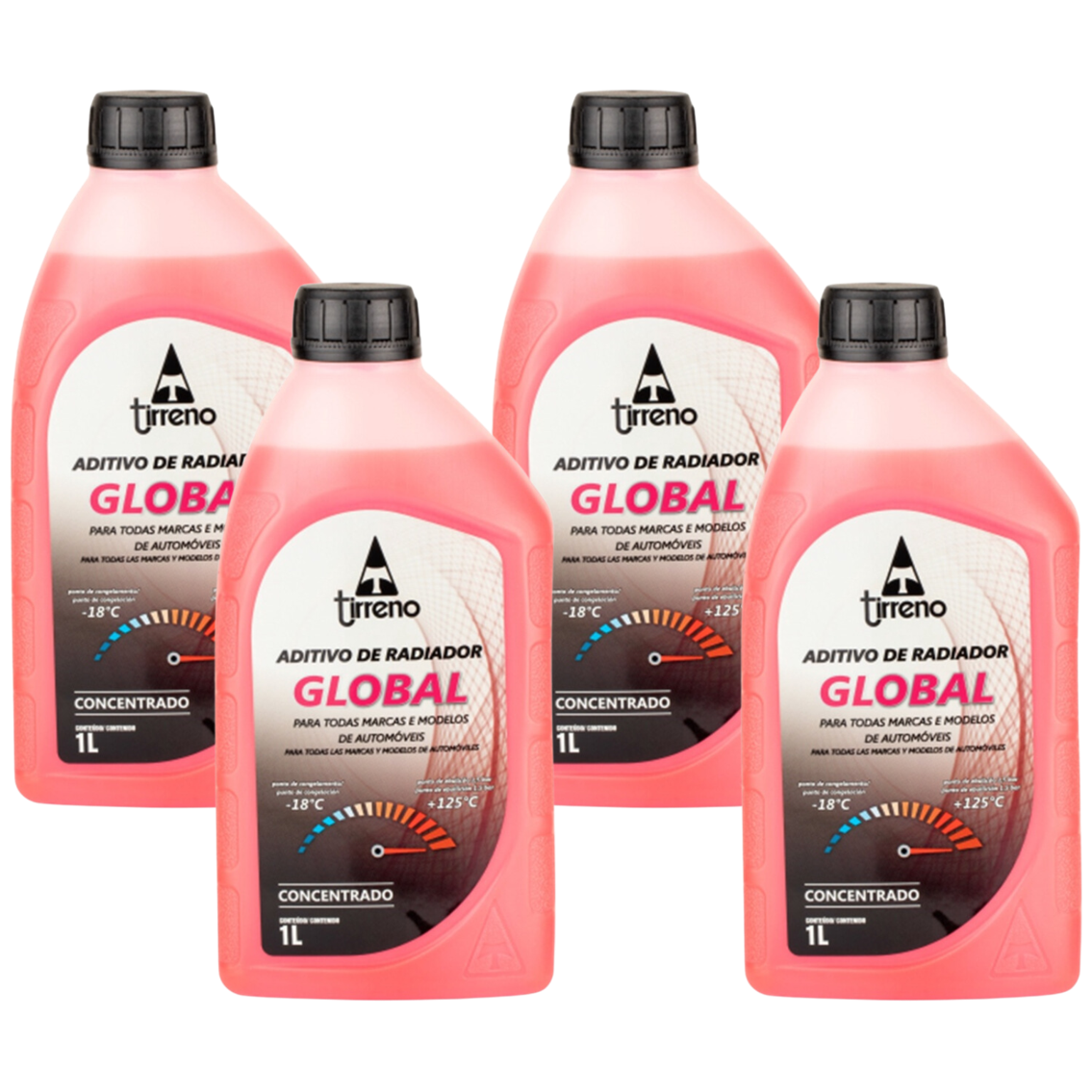 Aditivo 4L Concentrado Radiador Rosa Tirreno Global - (1)