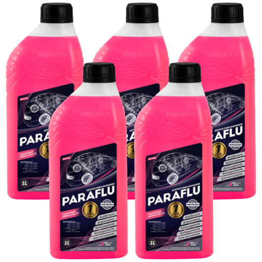 Aditivo 5L Concentrado Radiador Rosa Paraflu Montadora Híbrido 10-3056 - (1)