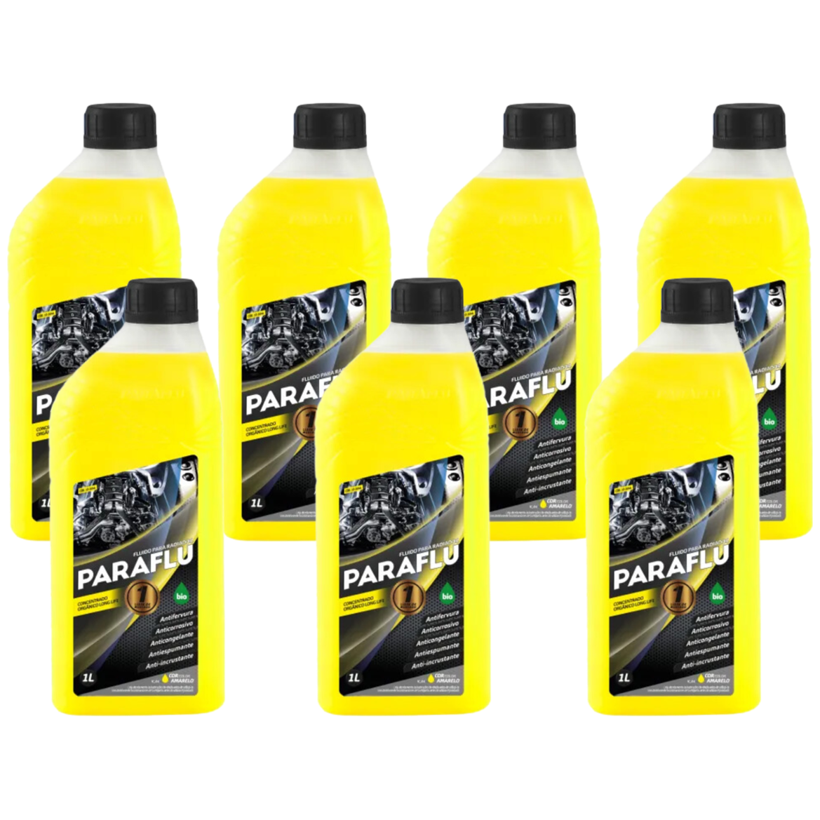 Aditivo 7L Concentrado Radiador Amarelo Paraflu Bio Orgânico - (1)