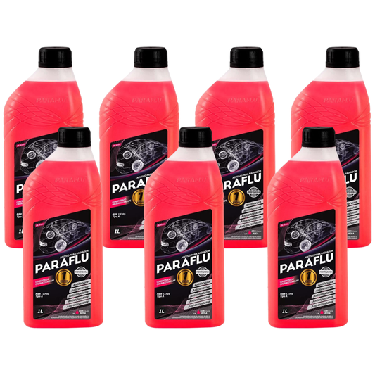 Aditivo 7L Concentrado Radiador Rosa Paraflu Montadora Orgânico - (1)