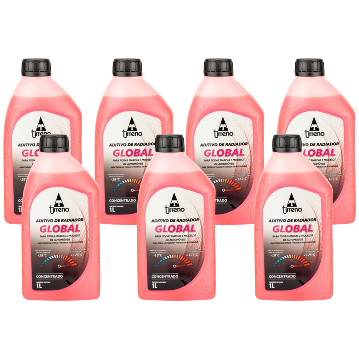 Aditivo 7L Concentrado Radiador Rosa Tirreno Global - (1)