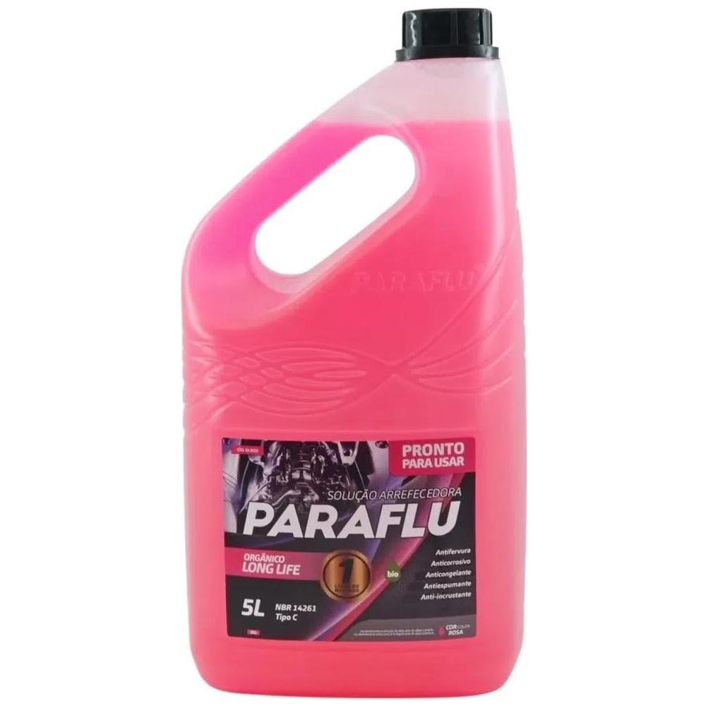 Aditivo para Radiador Rosa Bio Orgânico Pronto para Uso 5 Litros - Paraflu - 10-3022 - (1)
