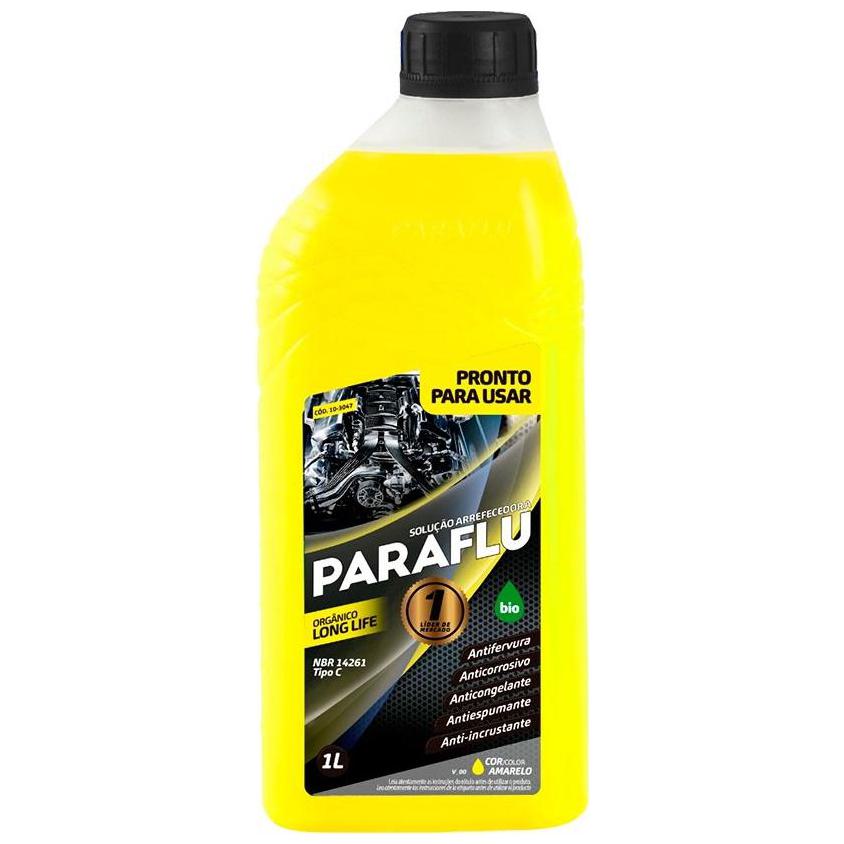 Aditivo para Radiador Amarelo Bio Orgânico Pronto para Uso 1 Litro - Paraflu - 10-3047 - (1)