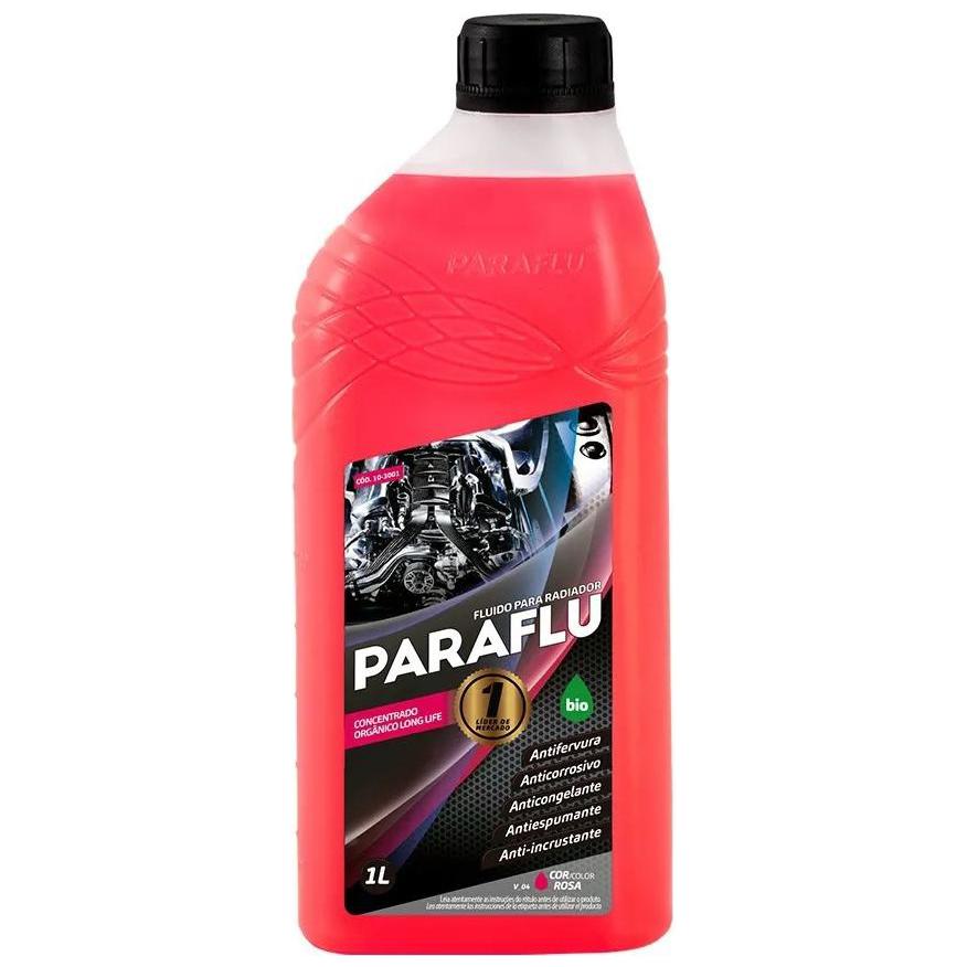 Aditivo para Radiador Rosa Bio Orgânico Concentrado 1 Litro - Paraflu - 10-3001 - (1)