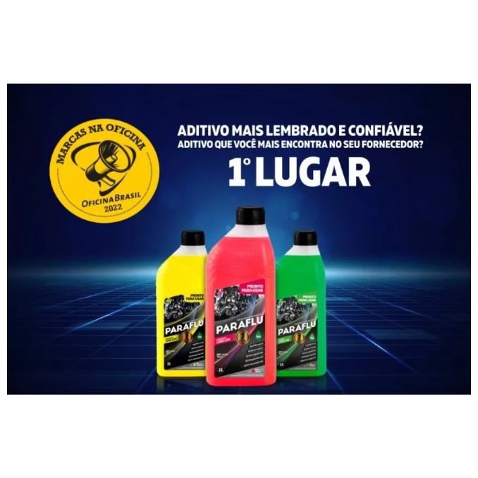 Aditivo para Radiador Rosa Bio Orgânico Concentrado 1 Litro - Paraflu - 10-3001 - (5)