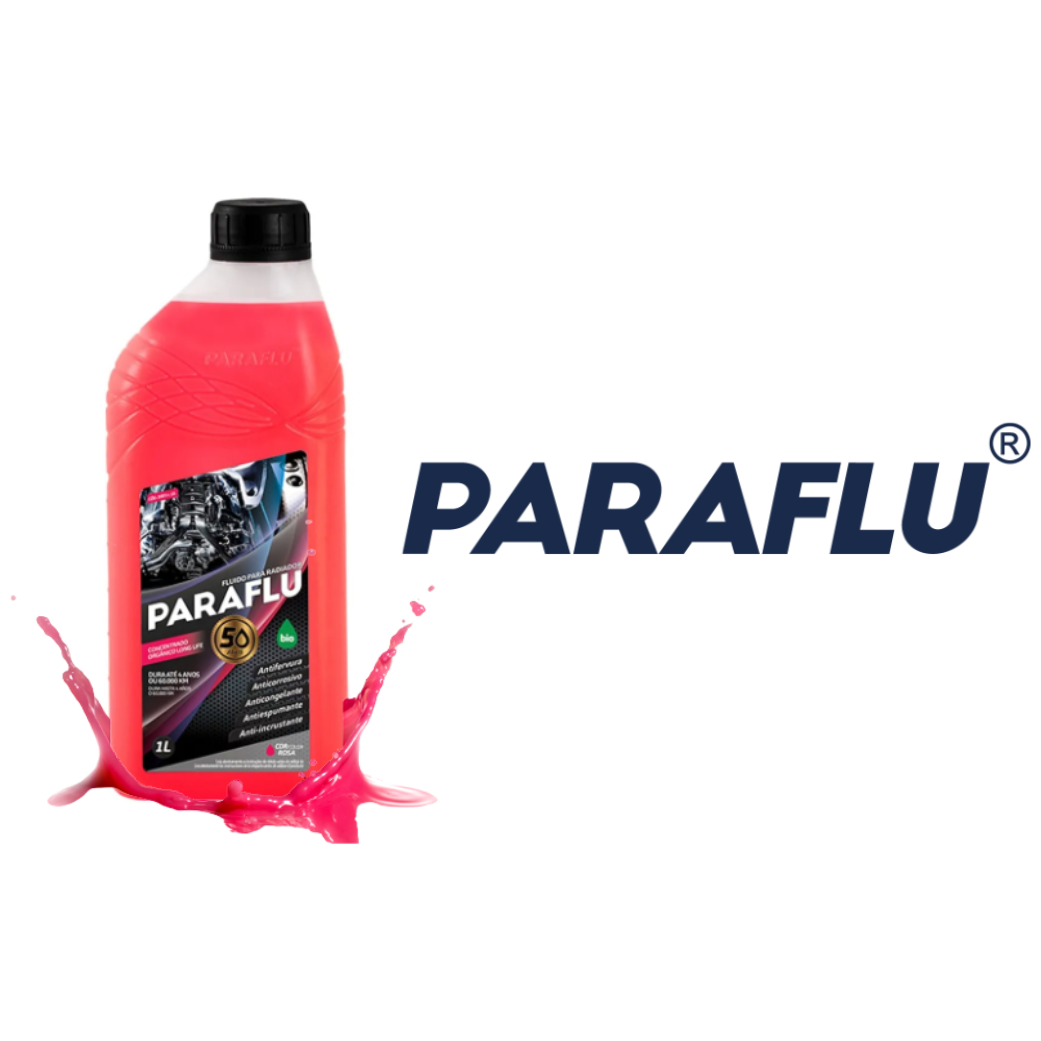 Aditivo para Radiador Rosa Bio Orgânico Concentrado 1 Litro - Paraflu - 10-3001 - (4)