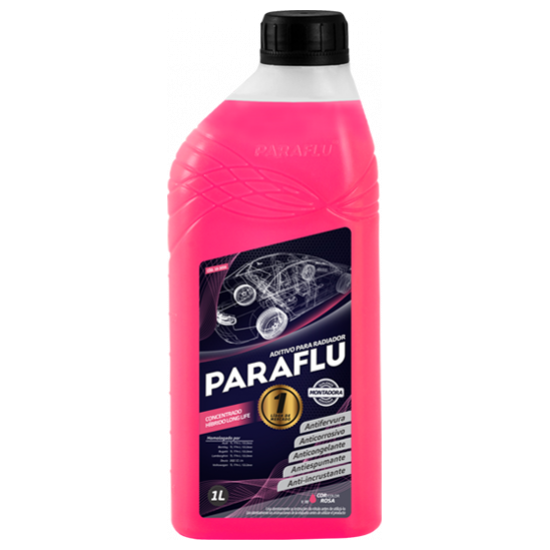 Aditivo para Radiador Rosa Montadora Híbrido Concentrado 1 Litro - Paraflu - 10-3056 - (1)