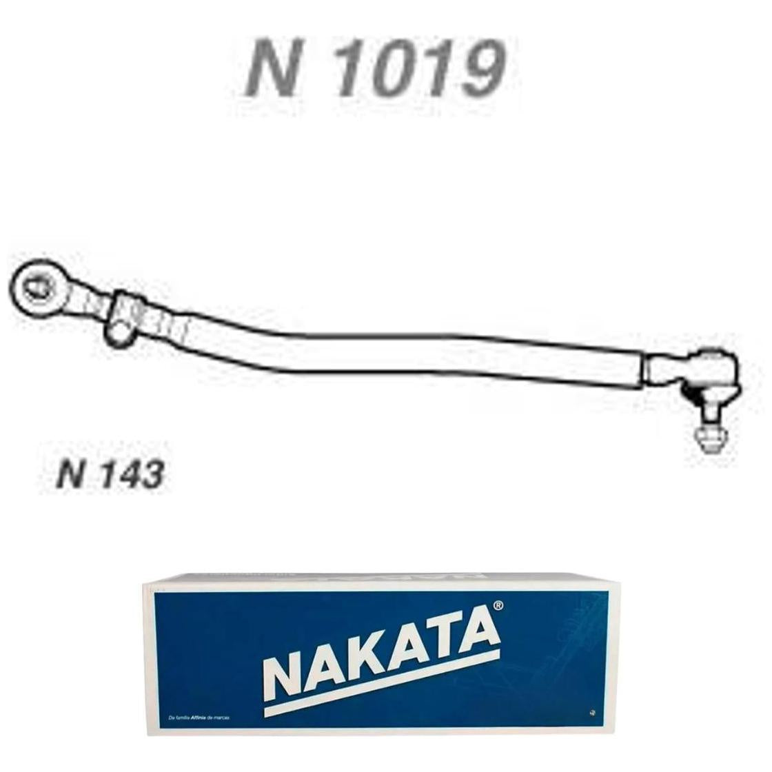 Barra de Direção Dianteira Central - Nakata - N 1019 - (1)