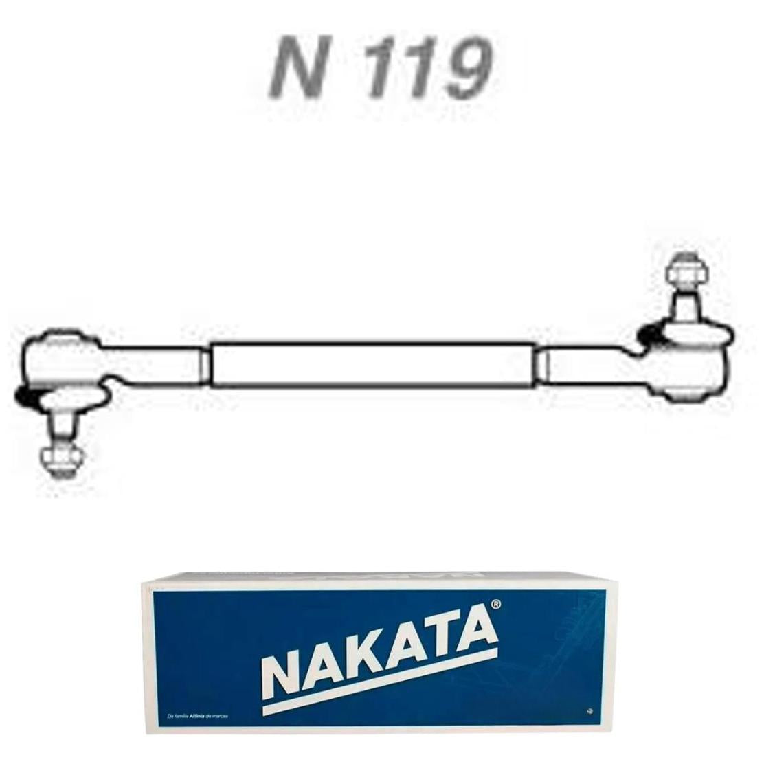 Barra de Direção Dianteira Direita - Nakata - N 119 - (1)
