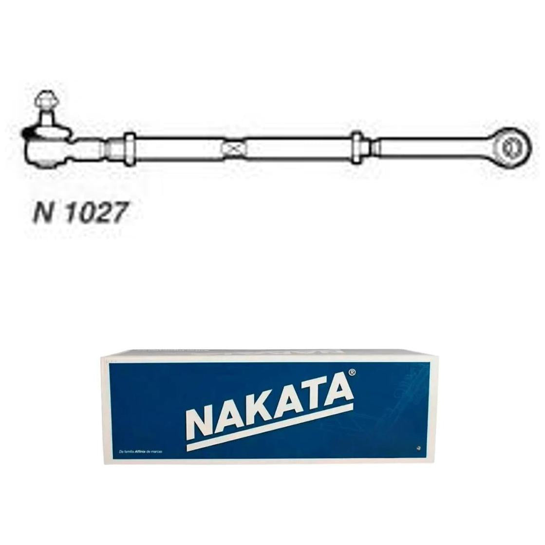 Barra de Direção Dianteira Esquerda - Nakata - N 1035 - (1)