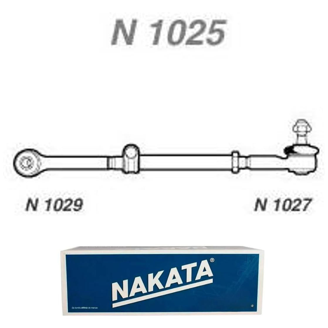 Barra de Direção Dianteira - Nakata - N 1025 - (2)