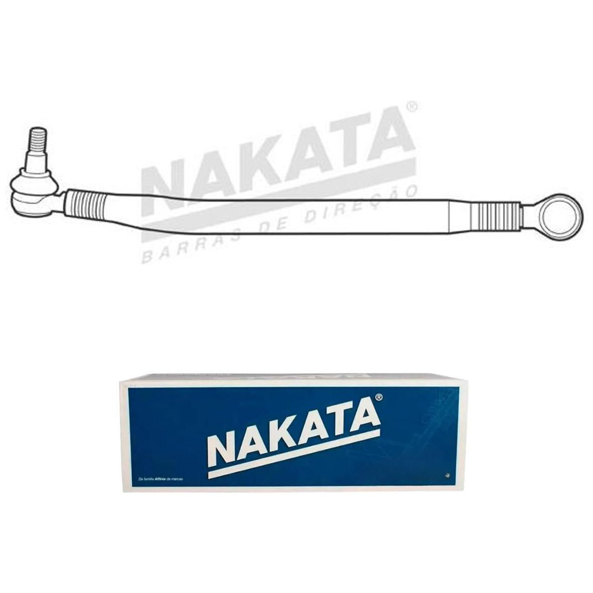 Barra de Direção Dianteira - Nakata - N 743 - (1)