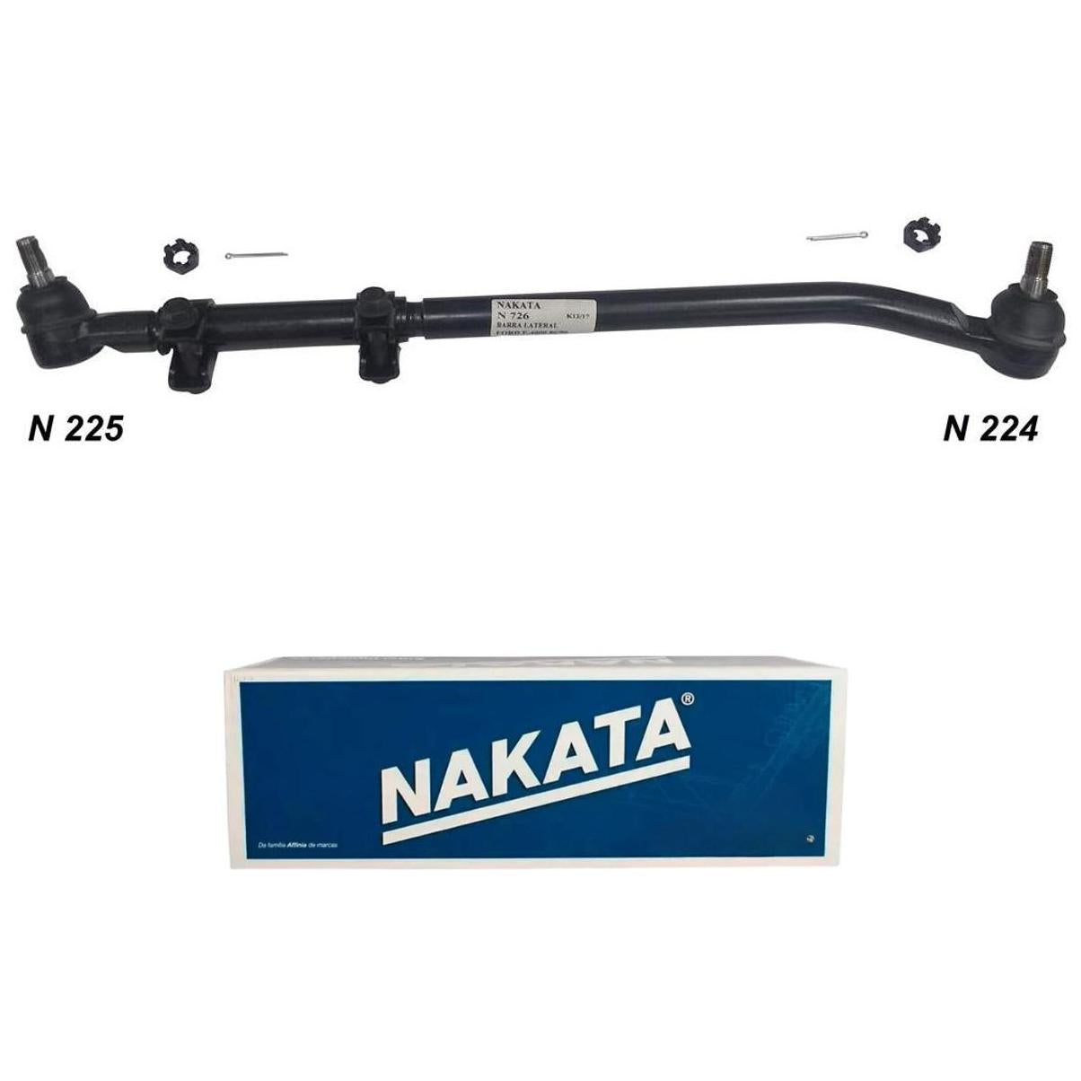 Barra Lateral Dianteira - Nakata - N 726 - (1)