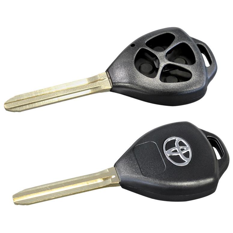 Chave sem Segredo Oca 4 Botões - Universal - 60565 - (1)