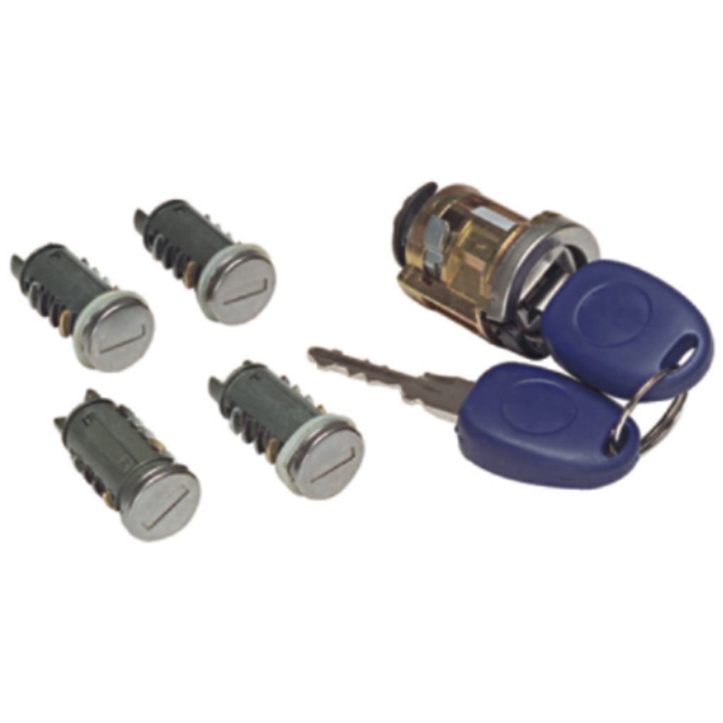 Cilindros Ignição Portas e Porta-Malas - Universal - 70048 - (1)