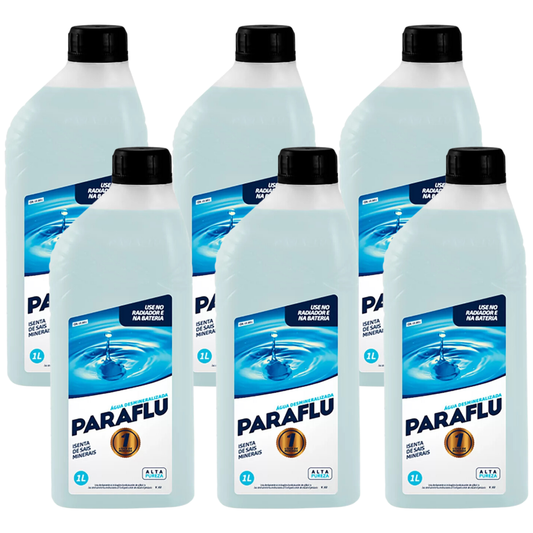 Kit 6 Litros Água Desmineralizada para Radiador - Paraflu - 10-3031 - (1)