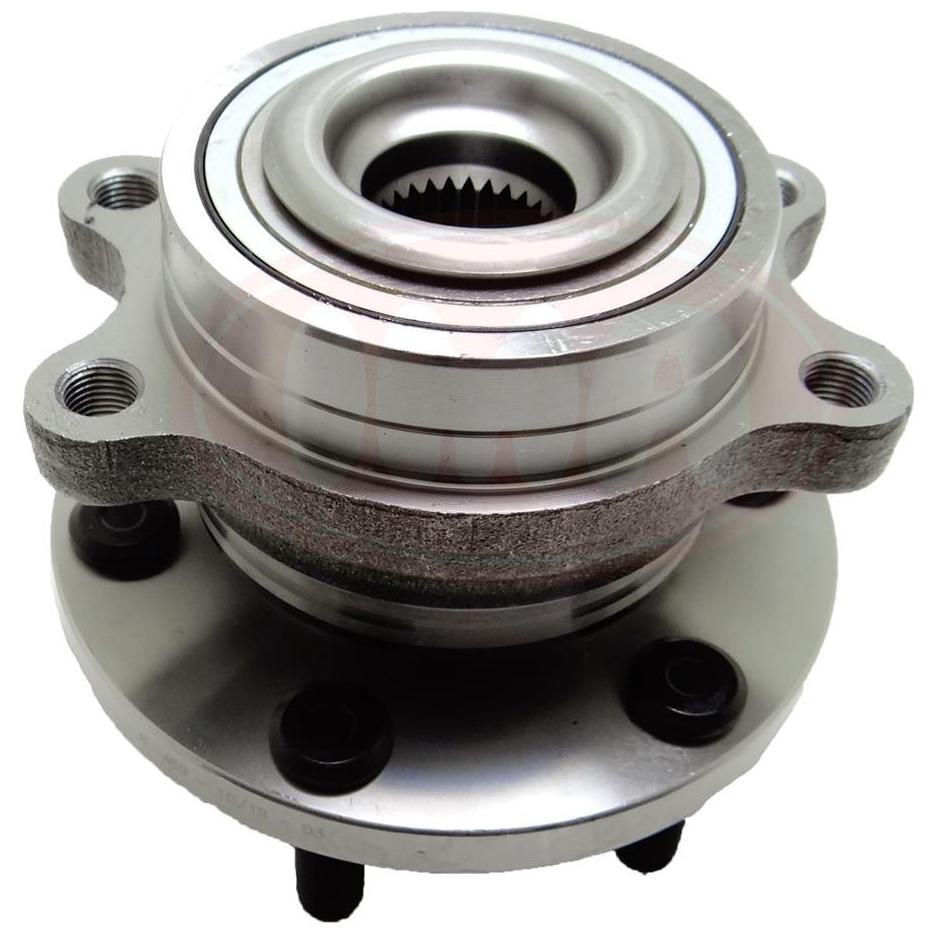 Cubo de Roda Dianteiro Direito ou Esquerdo 6 Furos com Rolamento para Nissan Frontier - IMA - AL-489 - (1)