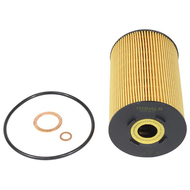 Elemento Para Filtro de Óleo Lubrificante - Mahle Metal Leve - OX43D - (2)