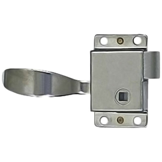 Fechadura DA Porta C/ Alavanca Metalica Cabine - Uso Geral - Esquerdo - Mecânica - Universal - 60655 - (1)