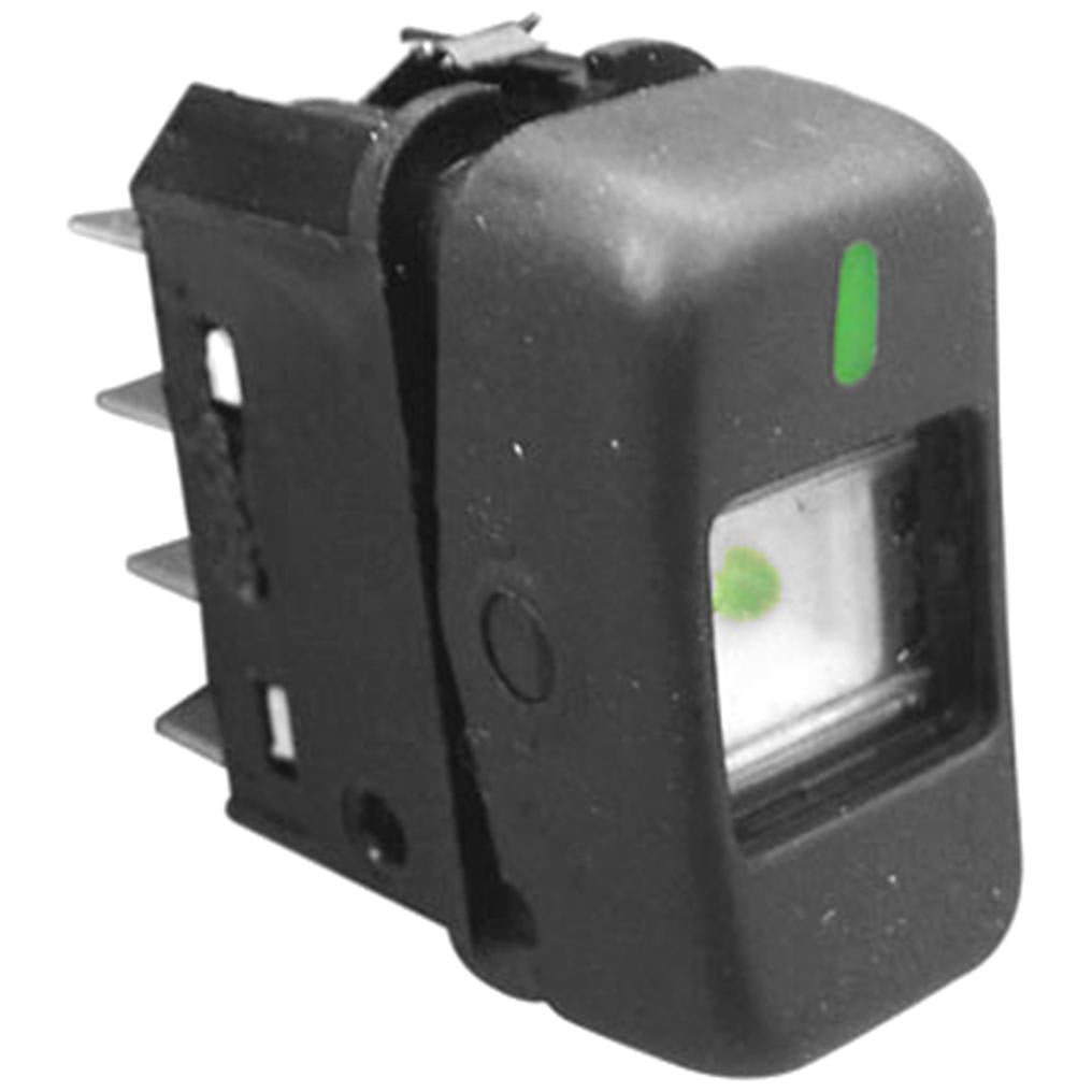 Interruptor Tecla - 24V - Preto - Universal - 90475 - (1)