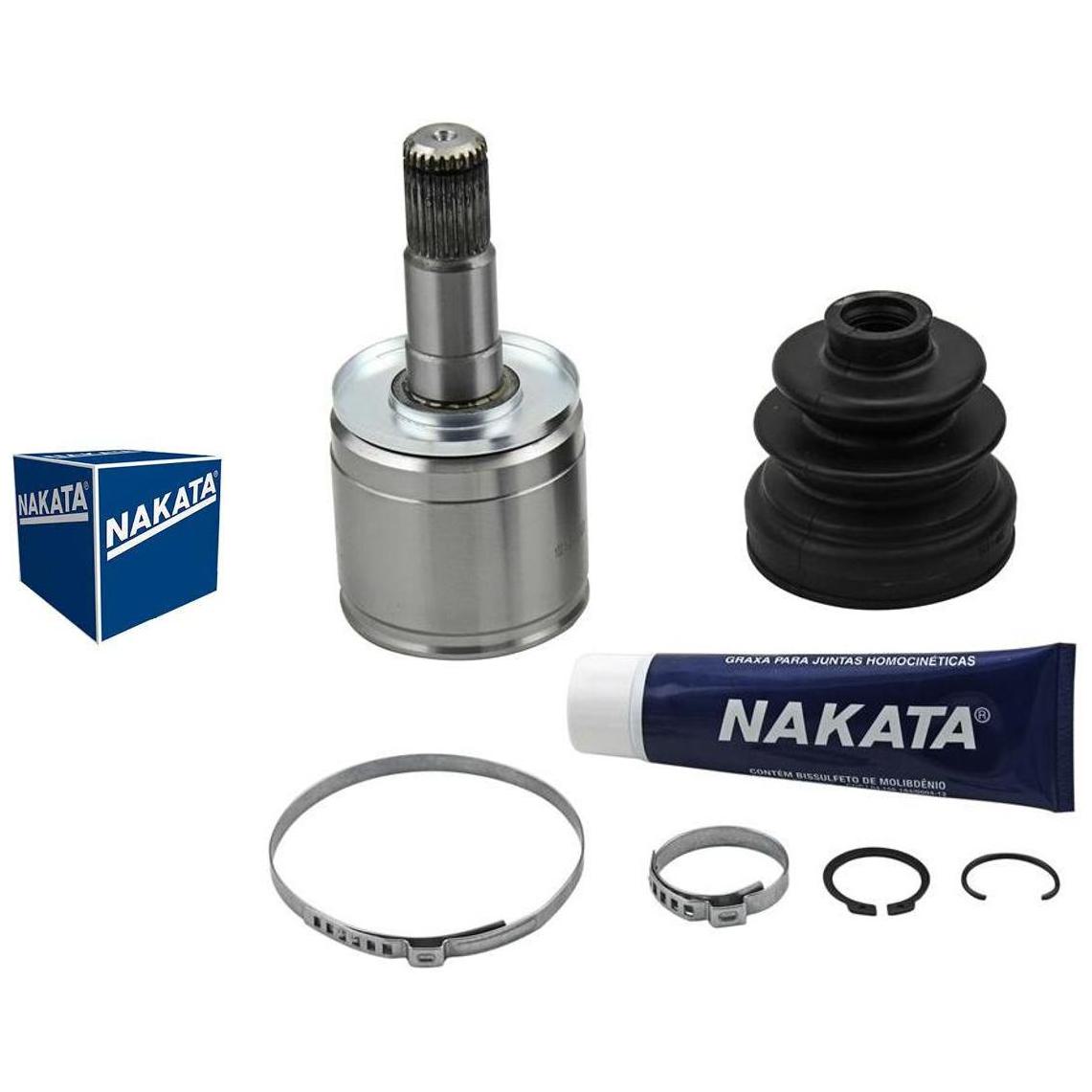 Junta Homocinética Dianteira Esquerda para Mitsubishi L200 - Nakata - NJH12-122D - (1)