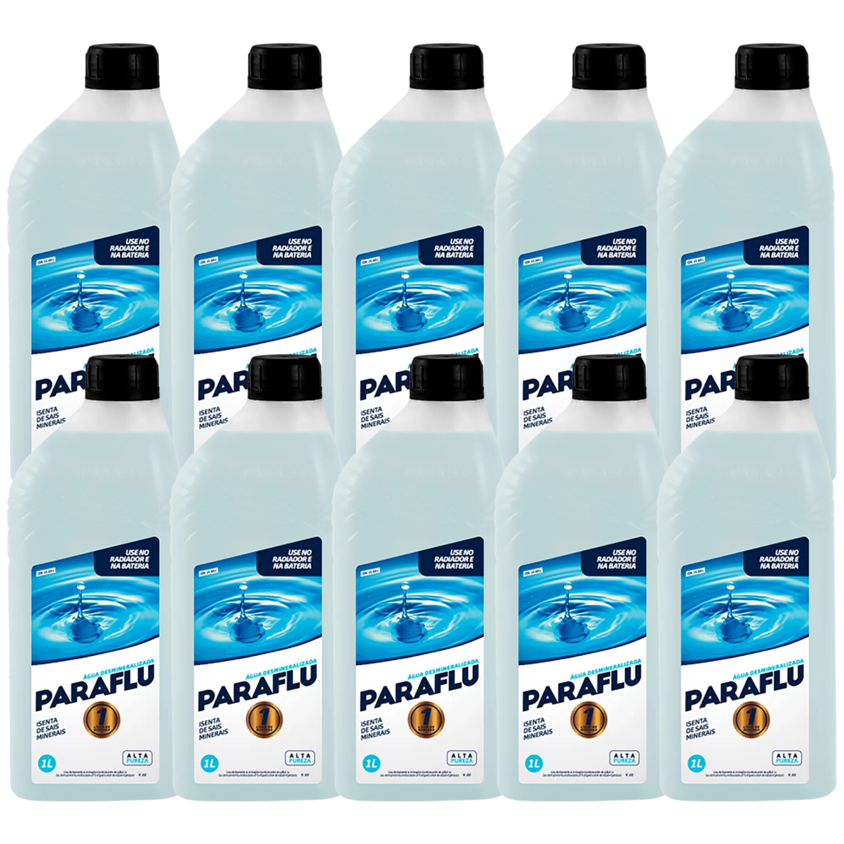 Kit 10 Litros Água Desmineralizada - Paraflu - 10-3031 - (1)