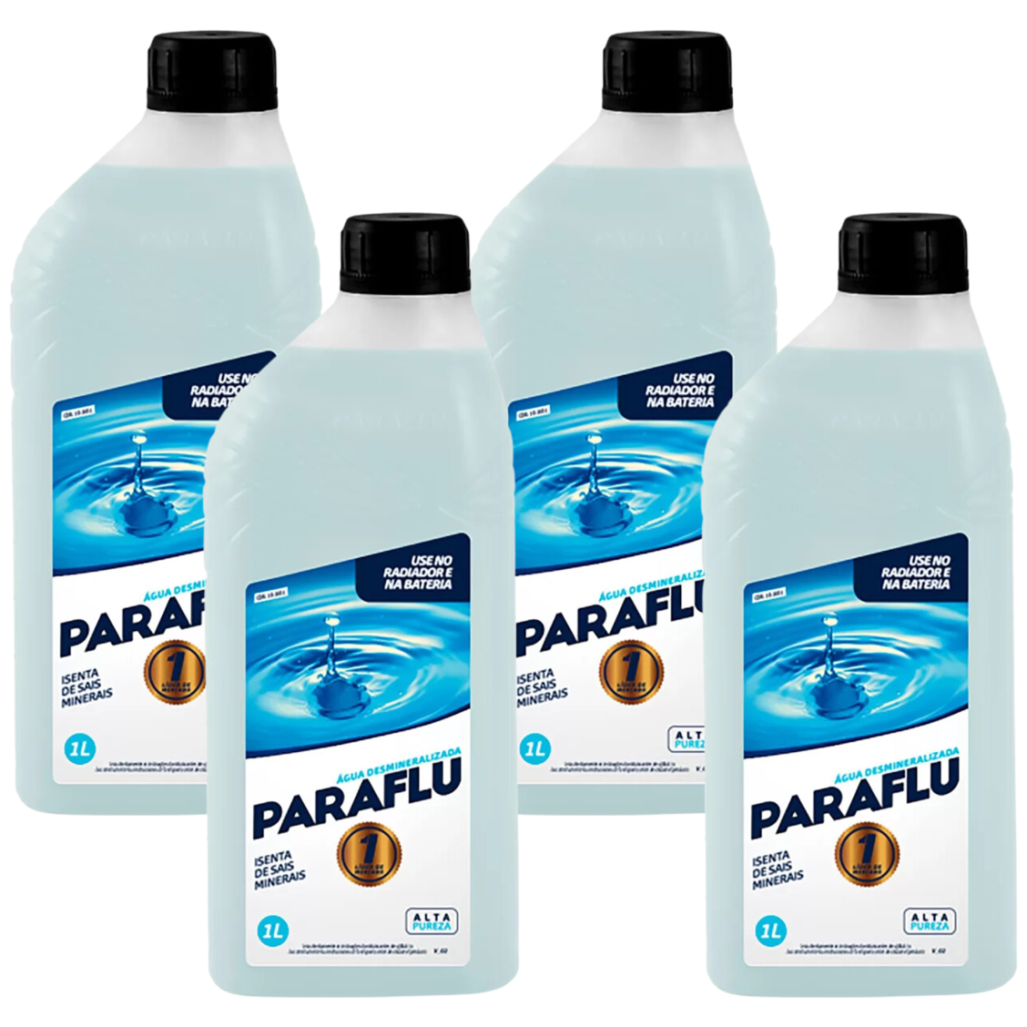Kit 4 Litros Água Desmineralizada - Paraflu - 10-3031 - (1)