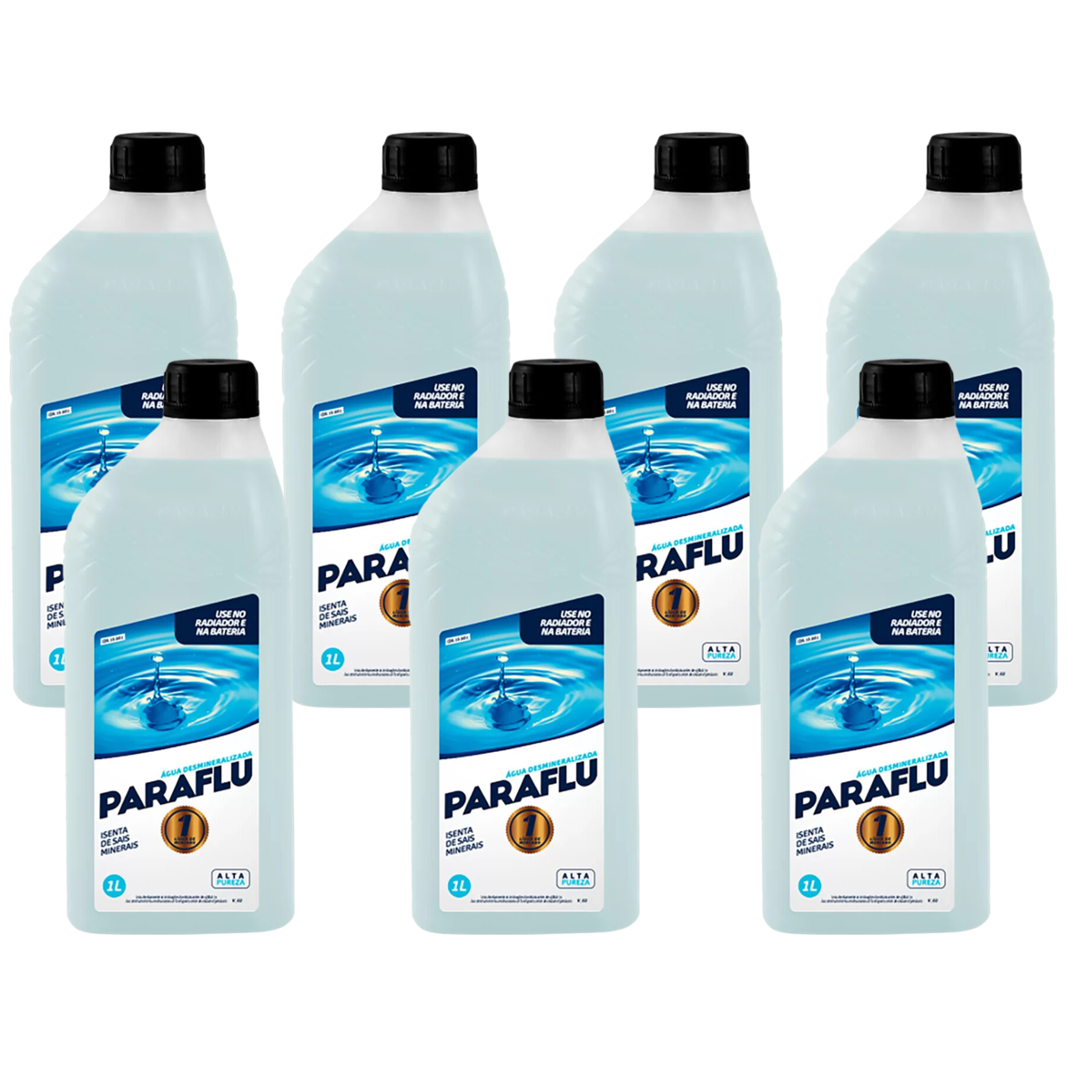 Kit 7 Litros Água Desmineralizada - Paraflu - 10-3031 - (1)