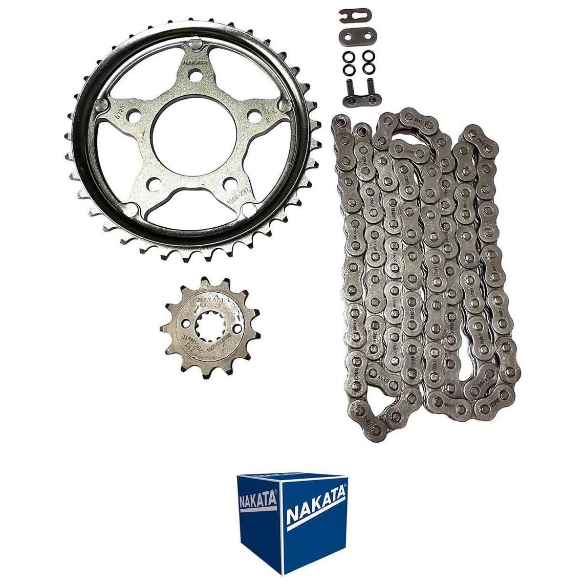 Kit da Coroa Pinhão e Corrente - Nakata - TM10140R - (1)