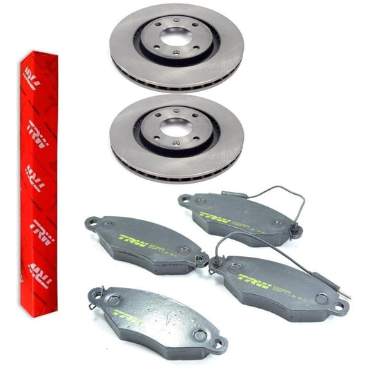 Kit Disco e Pastilha Dianteiro - TRW - RCDI01370 - RCPT08290 - (1)