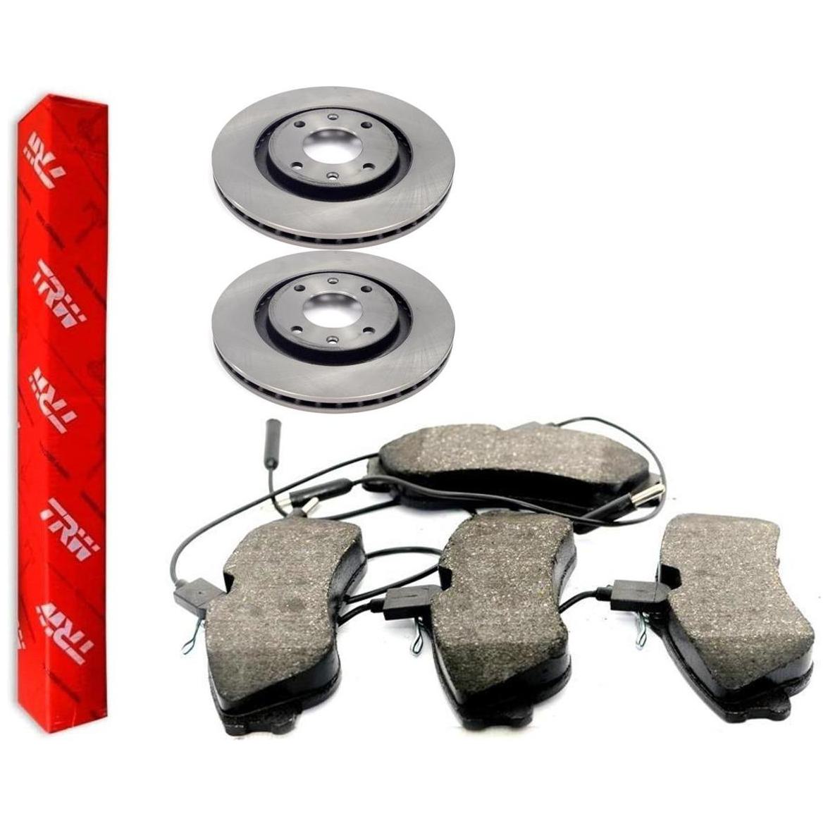 Kit Disco e Pastilha Dianteiro - TRW - RCDI01370 - RCPT04690 - (1)