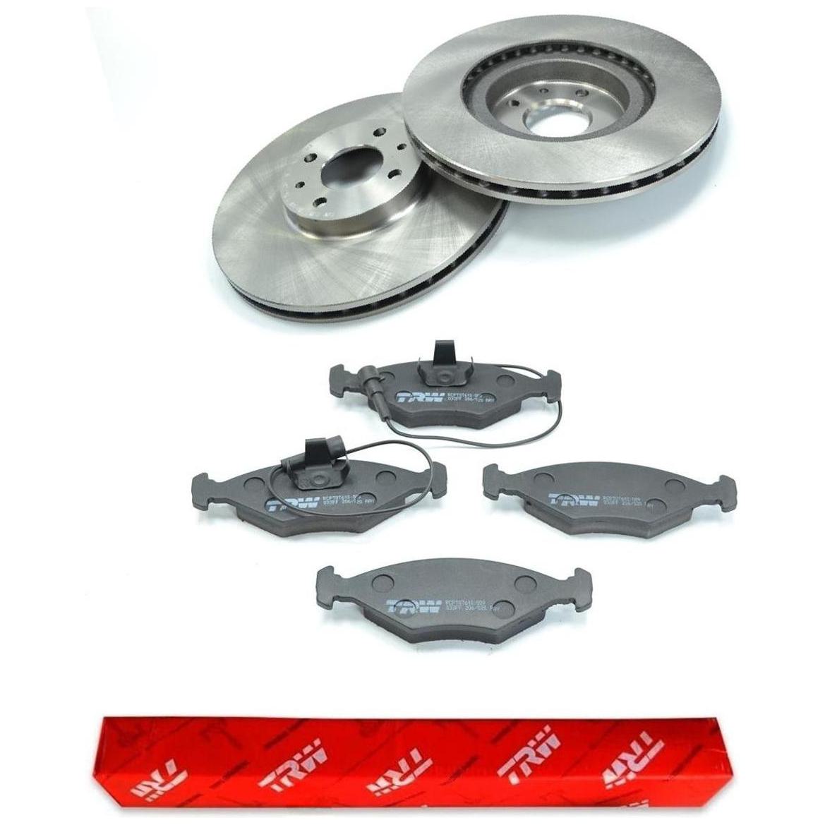Kit Disco e Pastilha Dianteiro - TRW - RCDI01600 - RCPT07610 - (1)